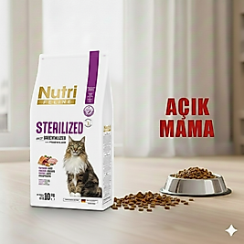 Nutri Feline Somonlu Kısırlaştırılmış Kedi Maması 1Kg