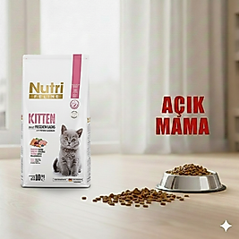 Nutri Feline Somonlu Yavru Kedi Maması 1Kg